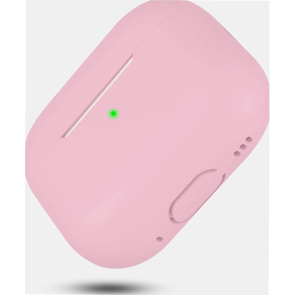 AirPods Pro 2nd Generation Case Cover(2022), Protective Soft Silicone Skin Accessories for Men Women Boys Girls for Apple AirPods Pro Gen 2, Front LED Visible-Pink