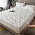 thumbnail image 1 of Splashproof Laminated Bed Hat Diaper Sheet Mattress Protector No Dusting Bed Cover, 1 of 6