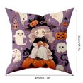 thumbnail image 2 of Decorative Pillows for Couch Hwkond Halloween Decorative Pillow Covers 45x45cm Halloween Decorative White Colorful Outdoor Fall Pillow Home Sofa Decorative Throw Pillow Covers,Up to 25% Off, 2 of 5