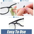 thumbnail image 7 of 10Pairs Nose Pad, Non-Slip Silicone Glasses Nosepad, Thin Eyeglass Nose Pads for Glasses Sunglasses(1.5mm,Clear), 7 of 7