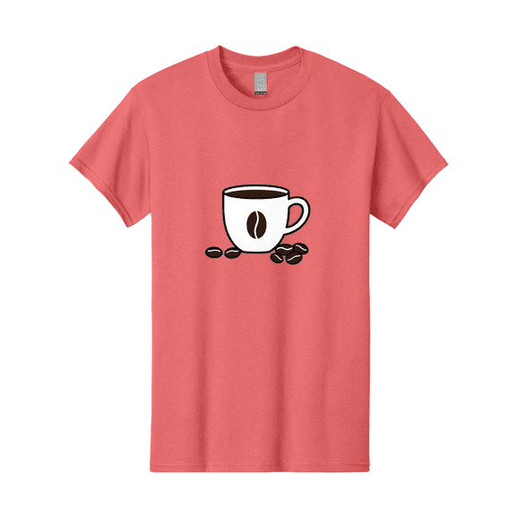 Coffee-Mug-2 Mens Graphic Tee, 100% Cotton, Casual Summer Wear-BAA376