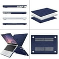 thumbnail image 6 of Mosiso MacBook Pro 14 inch Case 2024-2021 M5 M4 M3 M2 M1 Pro Max A3434 A3112 A3185 A3401 A2918 A2992 A2779 A2442, Plastic Hard Shell&Keyboard Cover&Screen Film&Pouch, Navy Blue, 6 of 6