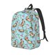 thumbnail image 1 of Disketp Cute Otters Mochila de Lona Estampada, Mochila Escolar de Viaje Ligera para Estudiantes y Portátil-Small, 1 of 5