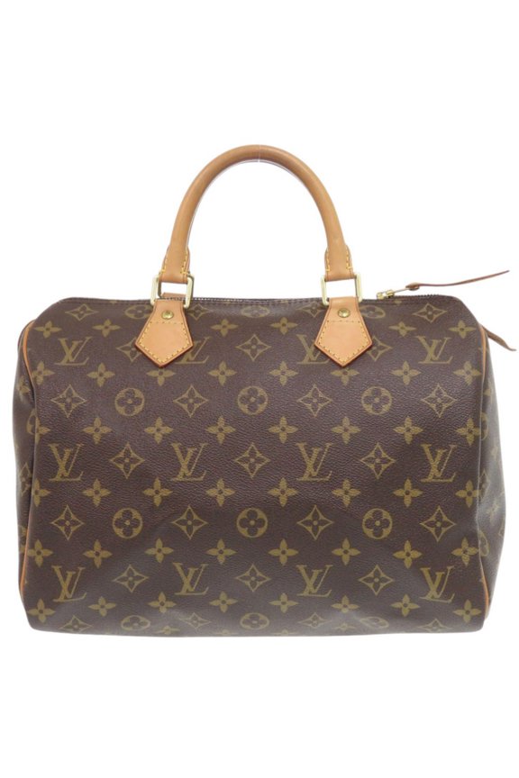 Pre-Owned Louis Vuitton Speedy 30 Monogram M41526 Handbag LV 0814 LOUIS VUITTON