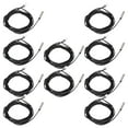 thumbnail image 1 of Thermistor Sensor, Quick Response NTC Temp Probe High Sensitivity 10Pcs Wide Utility With 2 Meters Cable For Measuring 5K B3470,5K B3950,10K B3435,10K B3950,15K B3950,20K B3950,50K, 1 of 8