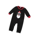 thumbnail image 4 of Injueey Conjunto de pijamas familiares de Navidad con cuello redondo, pantalones superiores, ropa de dormir BB Kits de decoración para fiestas bebé 18-24M Injueey HA001257-05, 4 of 6