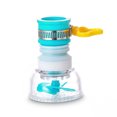 thumbnail image 1 of Grifo de lavabo de vanidad Filtro de grifo de lavado de ducha Extensor ajustable Adaptador de rociador flexible de cocina universal Tipo 3, 1 pieza 360 grados Advancent HA009002-03B, 1 of 4