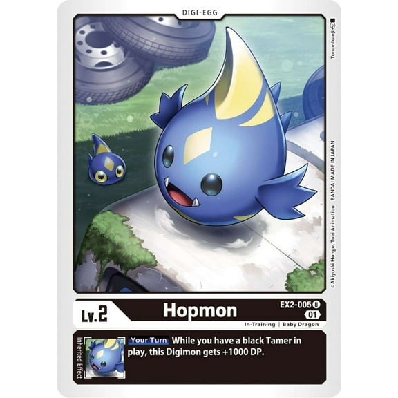 Digimon Digital Hazard Uncommon Hopmon EX2-005