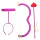 thumbnail image 1 of KAKOWELY 1 juego de disfraz de Cupido para cosplay, arco de Cupido, flecha de Cupido, diadema decorativa para fiesta para niña, 1 of 5