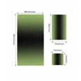 thumbnail image 4 of Dark Sea Green Black Ombre Towel Set of 3, Soft Microfiber Bath Towels, Hand Towel, Washcloths, Modern Gradient Abstract Art Quick-Dry Absorbent Towels for Bathroom Kitchen Hotel Beach Gym Spa, 4 of 7