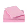 thumbnail image 1 of Linen Store 16-20 inches Extra Fit Deep Pocket 400 Thread Count 100% Pima Cotton Hotel Finish Adjustable Room 1-Piece- Fitted- Sheet Both Pattern Solid/Stripe (Twin XL, Solid, Pink)., 1 of 2