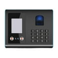 thumbnail image 1 of Time Clock,Attendence Machine Fingerprint Face Recognition Attendance Machine Time Clock for Employees Attendance, 1 of 4