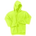 thumbnail image 2 of Port & Company ®  Tall Essential Fleece Pullover Hooded Sweatshirt. Pc90ht 2Xlt Safety Green, 2 of 3
