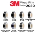 thumbnail image 2 of Kit de envoltura de vinilo EZAUTO WRAP 3M 2080 negro brillante de 2 x 25 pies, 2 of 4