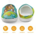 thumbnail image 5 of Scooby Doo Mystery Machine Kids Cotton Slippers Slip-on Indoor Memory Foam House Shoes Fluffy Slippers Furry Cozy Comfy Slippers Boys Girls, 5 of 8