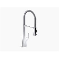 Open Box Kohler K-22060 Graze 1.5 GPM Single Hole Pre-Rinse Pull Down Kitchen Faucet - Chrome