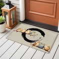 thumbnail image 5 of Japanese Style 2'x3' Washable Rug, Grey Farmhouse Owl Birds Branches Non-Slip Soft Doormat Area Rugs for Entrance Bathroom Bedsides, StainResistant Carpet for Kitchen Bedroom, Entryway Floor Mat, 5 of 9
