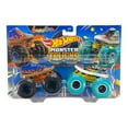 thumbnail image 2 of Hot Wheels Monster Trucks Demolition Doubles SneakerHead vs SneakerHead, 2 of 5