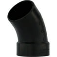 thumbnail image 7 of Charlotte Pipe 4 in. Hub x 4 in. Dia. Spigot ABS 45 Degree Elbow, 7 of 7