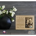 thumbnail image 3 of LifeSong Milestones Wood 70th Anniversary Tabletop Picture Frame Holds 4x6 Photo Gift Ideas, 3 of 14