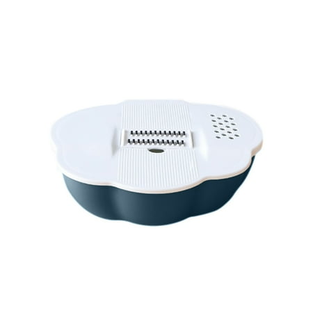 

Kitchen Multifunctional Vegetable Cutting and Draining Two-In-One Vegetable
