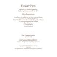 thumbnail image 2 of Flower Pots Quilt Pattern, 2 of 2