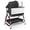 Black-New, variant on 4 in 1 Baby Bassinet Bedside Sleeper W/ Wheels,Storage Basket,Adjustable 7 Heights,Mosquito Net,Matress,Breathable Mesh Crib for Infants Toddler,Grey