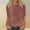 Red, variant on Sakmal Womens Tops Elbow-Length Graphic Crew Neck T-Shirts Womens Shirts Under $5