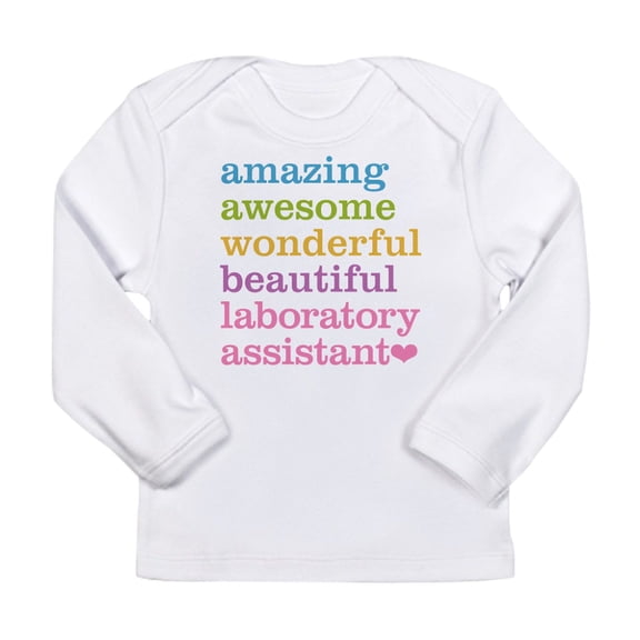 CafePress - Amazing Laboratory Assistant Long Sleeve T Shirt - Long Sleeve Infant T-Shirt