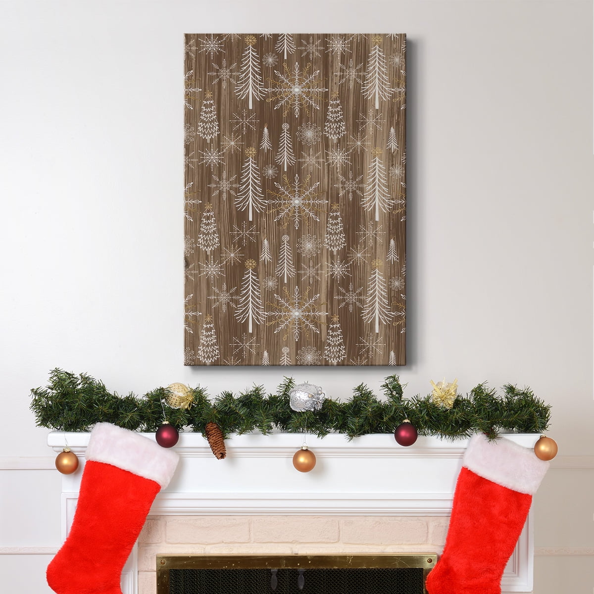 Barnwood Wonderland Collection E- Gallery Wrapped Canvas