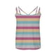 thumbnail image 4 of Puntoco Camisetas ajustadas para mujer Camiseta sin mangas de cuello redondo con estampado de moda informal y holgada de verano para mujer, 4 of 5
