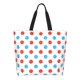 thumbnail image 1 of Fotbe Red Blue Polka Dots Bolsa Tote Estética de Lona con Estampado para Mujer - Bolsa Reutilizable de Hombro Casual para Vacaciones, Compras, Trabajo y Gimnasio, 1 of 8
