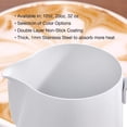 thumbnail image 6 of Rhino Stealth Milk Pitcher - White - 12oz/360ml, 6 of 6