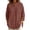 Orange, variant on VBVC Women's Linen Cotton Button Down Shirt , Long Sleeve Loose Tunic Top For Women , Ladies' Lightweight Casual Blouse with Pockets,Army Green,S-3XL