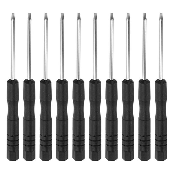 Mini Torx Screwdriver, T5 Star Head for Watch Eyeglasses Electronics Repair, 10 Pack