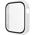 thumbnail image 1 of Bulk Cases Compatible with Apple Watch Series 6/SE/Series 5/Series 4 44mm with Built in Tempered Glass Screen Protector, Overall Protective Hard PC Case Ultra-Thin Cover White 10 Pack, 1 of 1