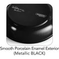 thumbnail image 5 of Tramontina Gourmet 8-Piece Heavy-Gauge Aluminum Porcelain Enamel Cookware Set, Black, Oven-Safe, 5 of 5