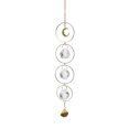 thumbnail image 3 of Moon Sun Ball Crystal Hanging Metal Pendant Rainbow Maker Home Garden Decor (24) Likrtyny Libre de BPA, 3 of 8