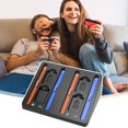 thumbnail image 4 of Black Charging Dock with Game Card Storage for Switch 2 Joy-Con Controllers – Left & Right Controller Charging Station (Model A), 4 of 7