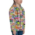 thumbnail image 5 of Rugrats Teens Sweatshirts Novelty Print Zip Up Hoodie Jacket Long Sleeve Hooded Sweatshirt Hoody Coat With Pocket X-Large, 5 of 8