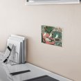 thumbnail image 5 of Yayeee Toggle Light Switch Wall Plate 2-Gang 4.56"x4.48" Decorative Outlet Cover, Pink and White Cat, 5 of 7