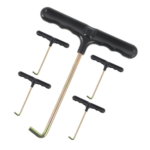 Shoelace Tightener Skate Laces Boot Puller T-shaped Tightening Hooks up Portable
