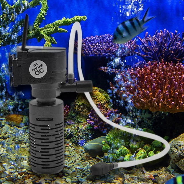 Bomba purificadora de agua negra con filtro de tanque de peces 3 en 1 multifunción para estanque de jardín Hugtrwg Para estrenar