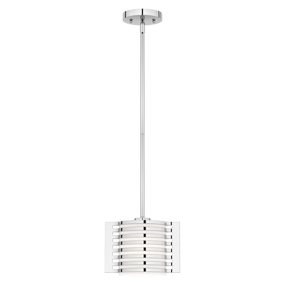 Livex Lighting Hilliard Mini Pendant Light in Polished Chrome