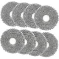 thumbnail image 2 of PYYNA-8Pack Microfiber Mop Cloth Pad Set for Q Revo, Qrevo MaxV, Qrevo S, Qrevo Pro, Qrevo Slim,Qrevo Curv,Qrevo S5V,Qrevo Edge S5A,Qrevo Master,Saros 10R,QV35A,QV 35S Roborock Robot Vacuum Mop Acces, 2 of 4