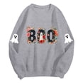 thumbnail image 7 of Godom Halloween Sweatshirts for Women Pumpkin Graphic Crewneck Long Sleeve Tops Casual Loose Pullover Shirts 2025 Clothes, 7 of 7