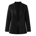 thumbnail image 5 of Women Loose Top Long Sleeve Casual Jacket Ladies Wear Coat Blouse Womens Lightweight Jackets Casual Casual Jackets for Women Winter Dress Women Jackets Light Jackets for Women Casual Womens Puffy, 5 of 8