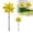B-2Pcs, variant on Reflective Pinwheels for Yard Garden, 2 Pack Sparkly Wind Spinners with Stakes, Bird Deterrent Scare Devices for Outside Patio, Foil Whirlwind Mill for Farm Lawn