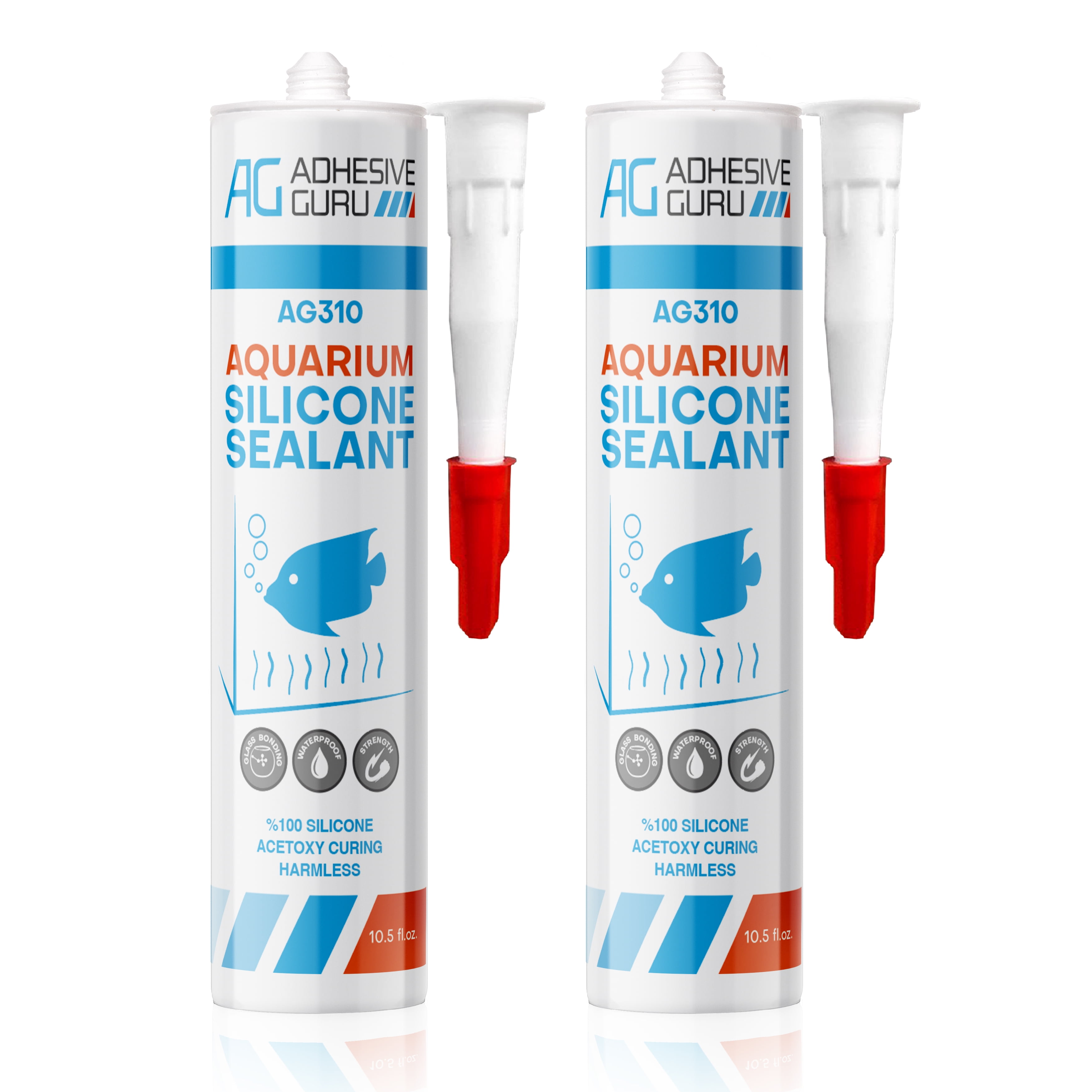 100% Silicone RTV Aquarium/Terrarium/Habitat Safe Sealant/Adhesive  DIY/Repair