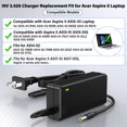 thumbnail image 3 of Cargador para Laptop HIENADTOR 19V 65W para Acer Aspire 5, 3 of 8